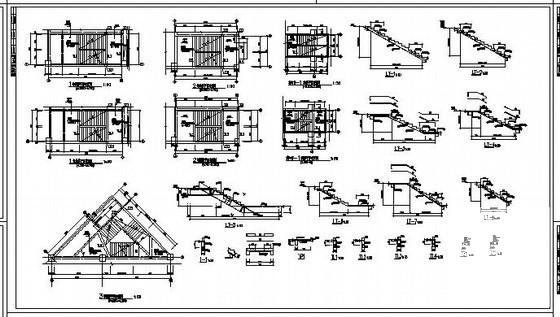 框剪商住楼结构设计方案CAD施工图纸 - 4