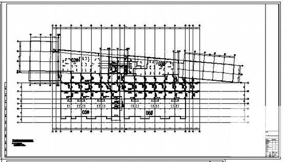宜兴市框架地下车库结构设计方案CAD图纸(平面布置图) - 4