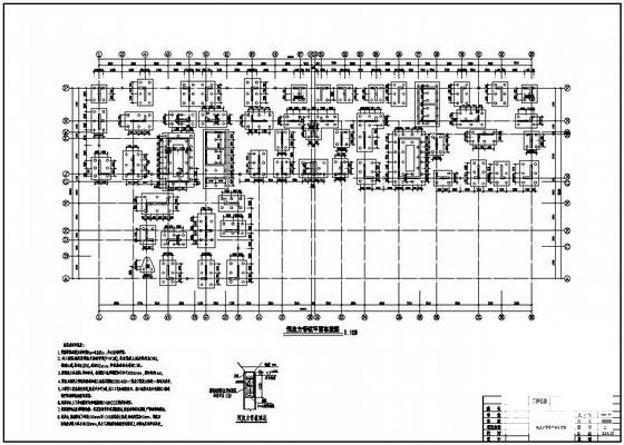 18层高层剪力墙住宅楼结构设计图纸(预应力管桩) - 1
