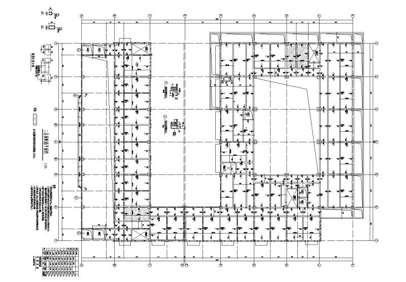 二层板配筋平面图