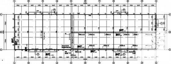 单层独立基础框架带吊车厂房结构CAD施工图纸(梁平法配筋图) - 2
