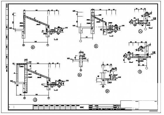 3层框架结构会所结构设计施工图纸(梁平法配筋图) - 4