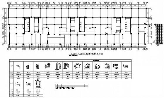 西峡县23层框剪住宅楼结构设计CAD图纸(梁平法施工图) - 2