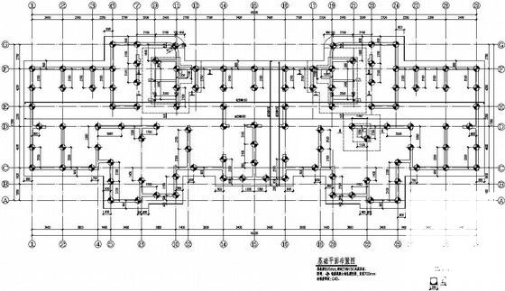 33层剪力墙住宅楼结构设计方案CAD图纸 - 1