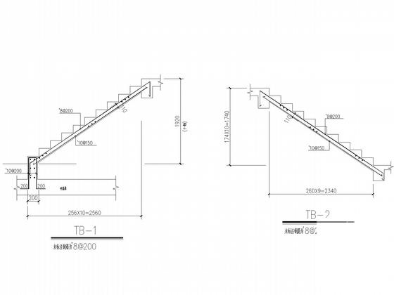 地下1层地上1层框架结构商住楼结构设计CAD施工图纸（独立基础）(平面布置图) - 5