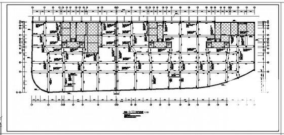 大型空心楼盖地下车库结构设计图纸(梁平法配筋图) - 2