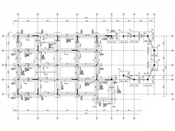 多层独立基础欧式造型幼儿园建筑结构CAD施工图纸 - 2