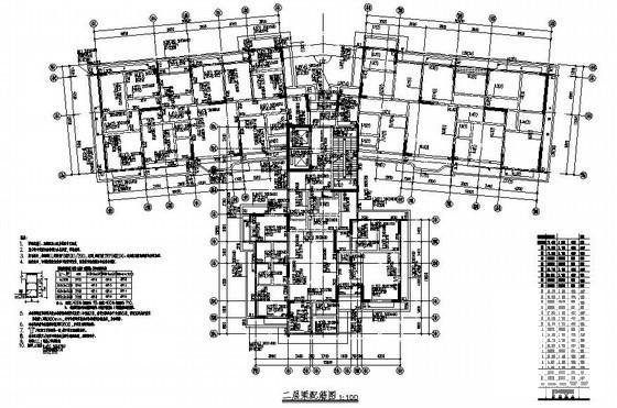 24层框架剪力墙住宅楼结构设计图纸(通病防治措施) - 2
