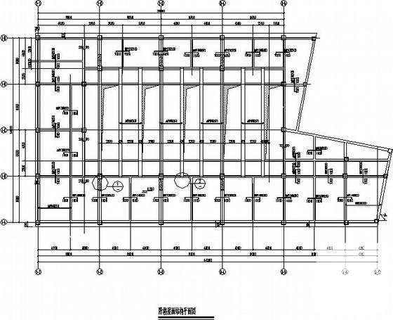 15层框剪结构综合楼结构设计CAD施工图纸 - 2