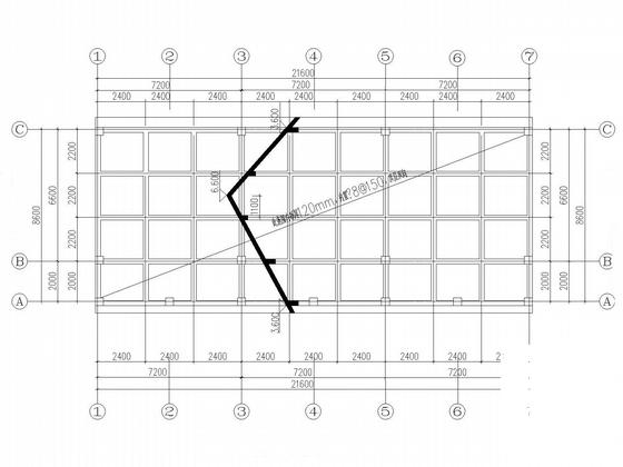 单层独立基础框架教学楼建筑结构CAD施工图纸（7度抗震）(节能设计专篇) - 4