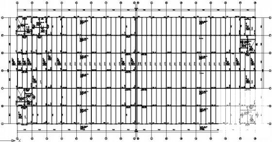 框架厂房结构CAD施工图纸 - 2
