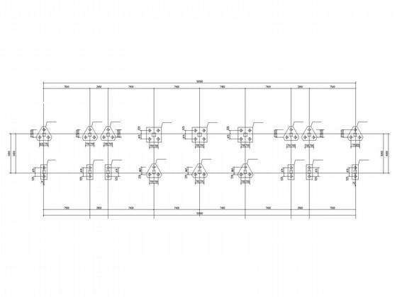 桩基础框架结构住宅结构CAD施工图纸（6度抗震）(预应力混凝土管桩) - 2