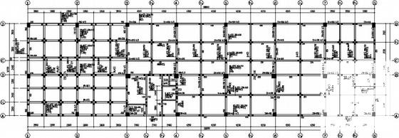 8层框架结构业务用房结构CAD施工图纸 - 3