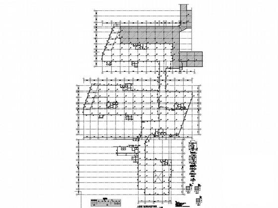 框架结构人防地下室结构CAD施工图纸 - 3