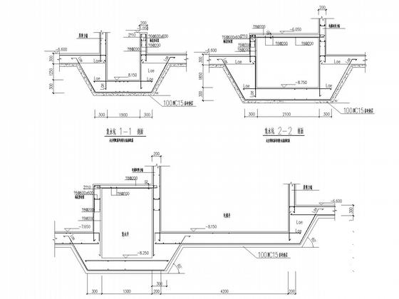 28层框剪结构安居工程裙房结构CAD施工图纸 - 5