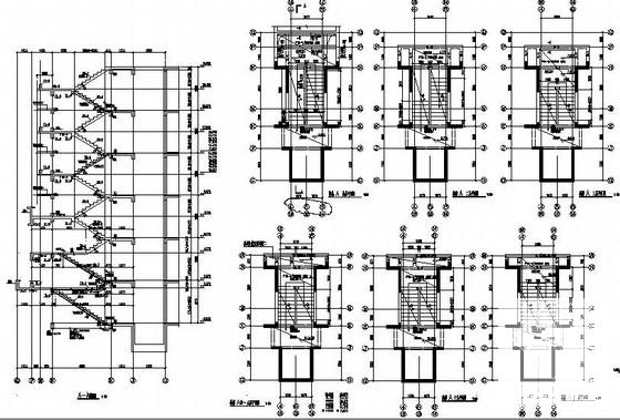 11层纯剪力墙结构住宅楼结构设计CAD施工图纸 - 4