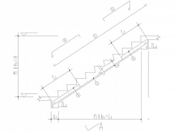 5层框架结构私人住宅楼结构设计CAD施工图纸(基础平面图) - 5
