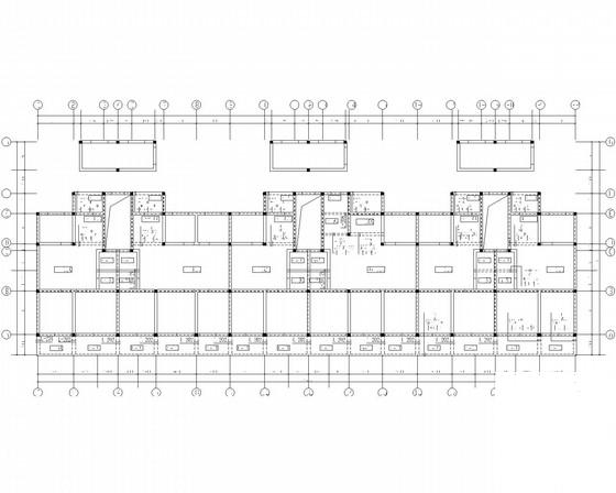 5层独立基础框架私人住宅楼结构CAD施工图纸 - 3