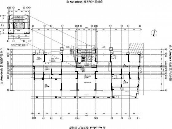 高层住宅楼小区给排水消防CAD施工图纸 - 4