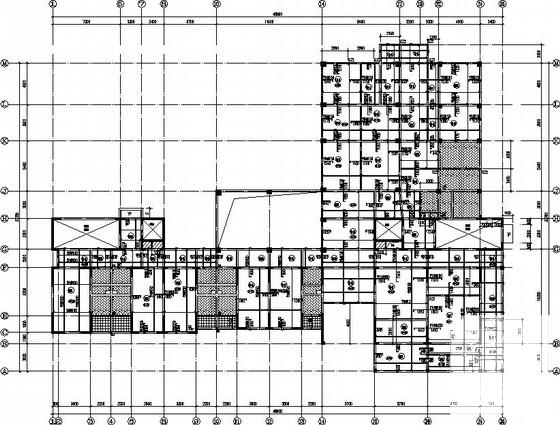 15层老年公寓框剪结构CAD施工图纸 - 1