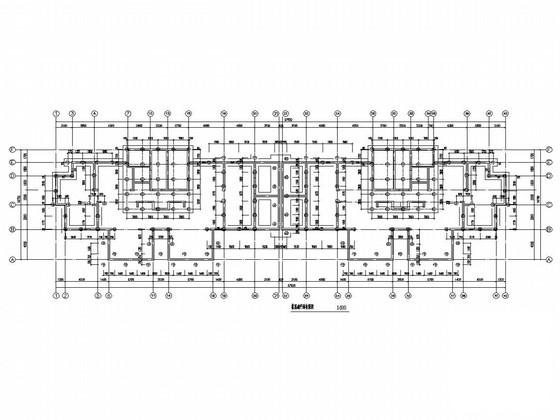 34层剪力墙结构高层住宅楼结构CAD施工图纸 - 1