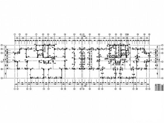 34层剪力墙结构高层住宅楼结构CAD施工图纸 - 2