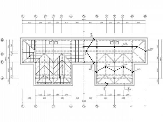 3层桩基础框架结构住宅楼结构CAD施工图纸（6度抗震） - 5
