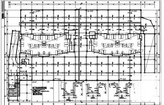 11层纯剪力墙高层核6级地下室CAD施工图纸 - 4