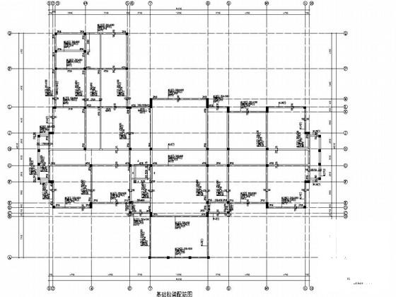 2层框架结构售楼处CAD施工图纸(柱下独立基础) - 4