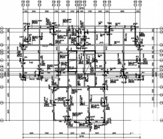 地上13层地下1层剪力墙结构人防指挥中心办公楼结构设计图纸(梁平法施工图) - 3