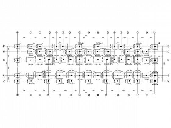 6层独立基础带阁楼框架住宅结构CAD施工图纸（6度抗震） - 2