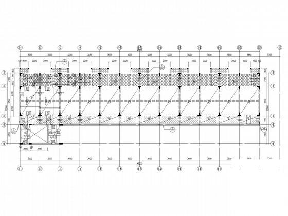 坡屋面5层框架宿舍结构CAD施工图纸 - 4