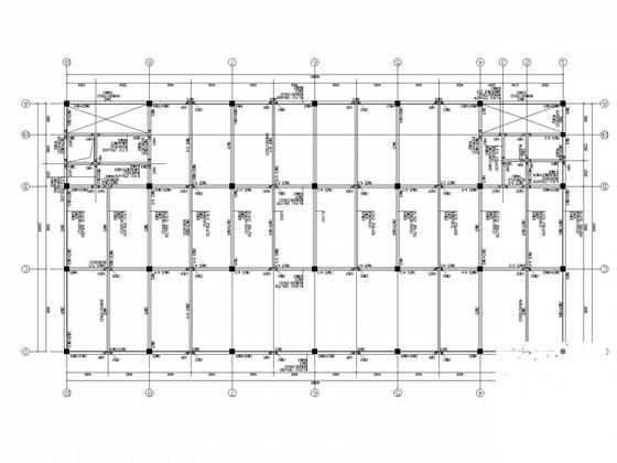 3层独立基础框架厂房结构CAD施工图纸（6度抗震） - 1