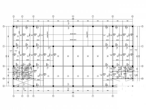 3层独立基础框架厂房结构CAD施工图纸（6度抗震） - 4