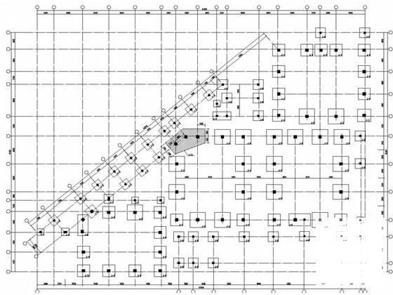 3层独立基础框架结构重点大学阶梯教室结构CAD施工图纸(梁平法配筋图) - 1