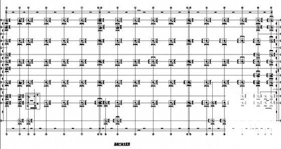 3层框架厂房结构设计方案图纸(梁平法施工图) - 3
