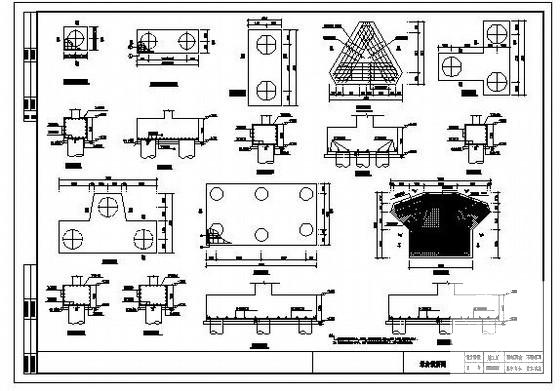 16层短肢剪力墙公寓结构设计施工图纸(人工挖孔桩) - 2