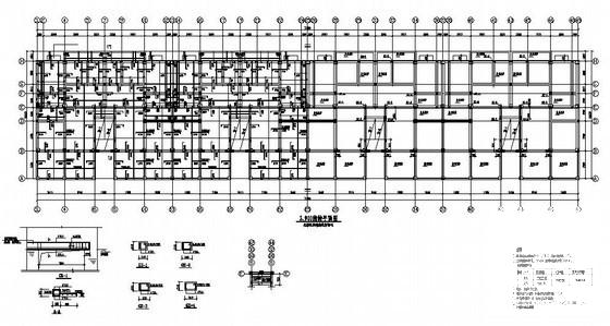 7度抗震区底框结构住宅结构设计图纸(梁平法施工图) - 3