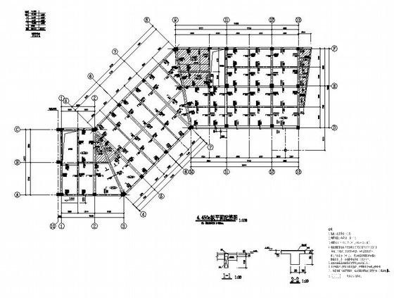 3层框架会所结构设计方案CAD图纸 - 3