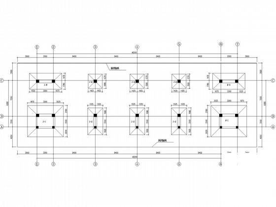 3层独立基础框架办公楼结构CAD施工图纸(梁配筋图) - 2