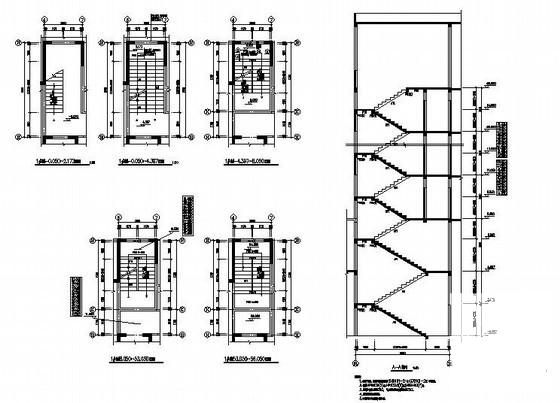 17层剪力墙综合楼结构设计方案CAD施工图纸 - 4
