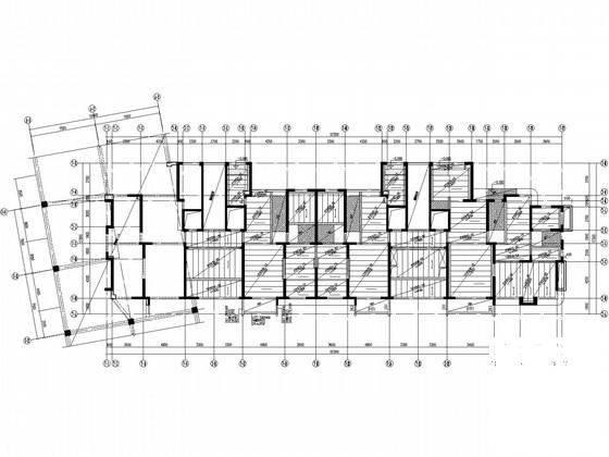 30层框剪结构住宅楼结构CAD施工图纸(梁平法配筋图) - 1
