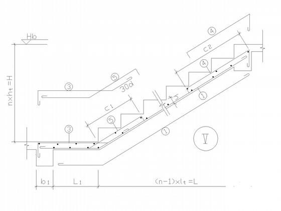7层独立基础框架综合楼结构CAD施工图纸(平面布置图) - 5