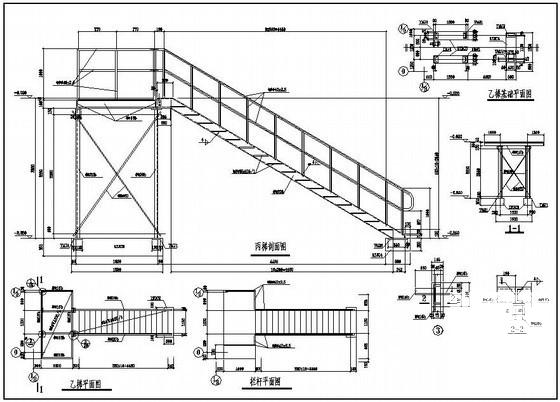 钢结构厂房结构设计方案CAD图纸 - 1