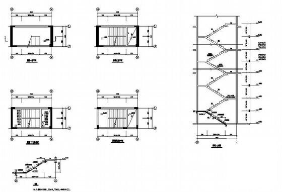 10层框剪结构住宅楼结构设计方案CAD图纸 - 4