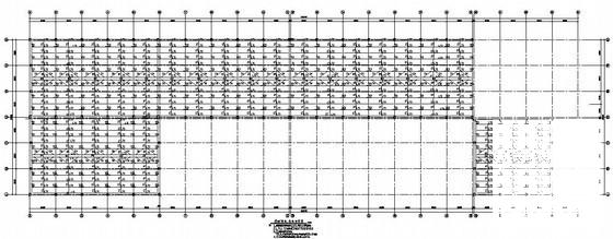 2层框架厂房结构设计方案图纸(基础平面布置) - 3