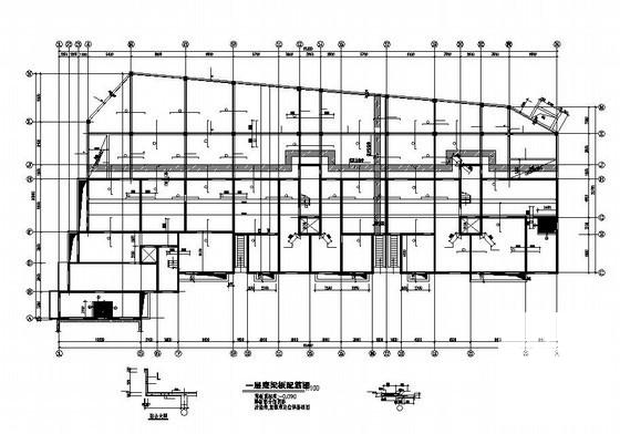 国内12层剪力墙住宅楼结构设计方案CAD图纸(梁配筋图) - 2
