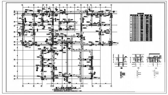 28层剪力墙住宅楼结构设计方案CAD图纸 - 2