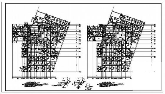 28层剪力墙住宅楼结构设计方案CAD图纸 - 4