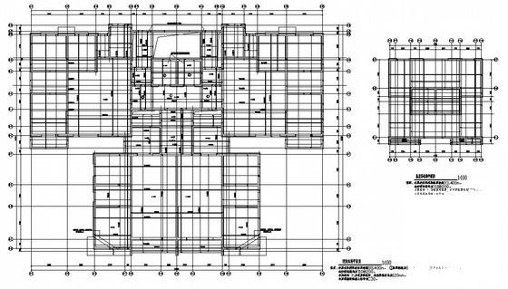 28层剪力墙住宅楼结构设计方案CAD图纸 - 3